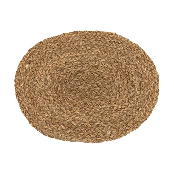 Esther Tischset geflochten oval - Seegras, 45x35 cm - Dixie