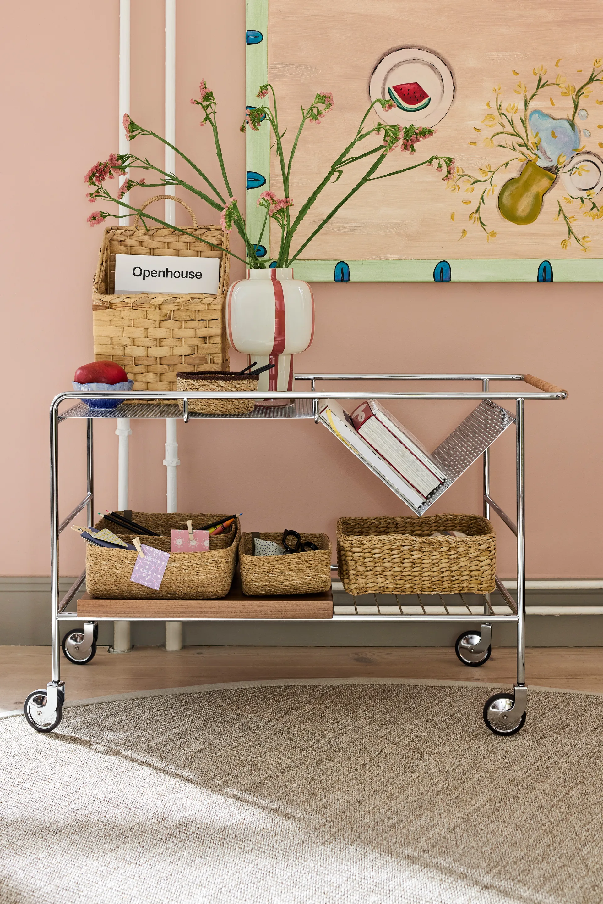 Esther Verwahrungsbox 3 Teile, Natural Dixie