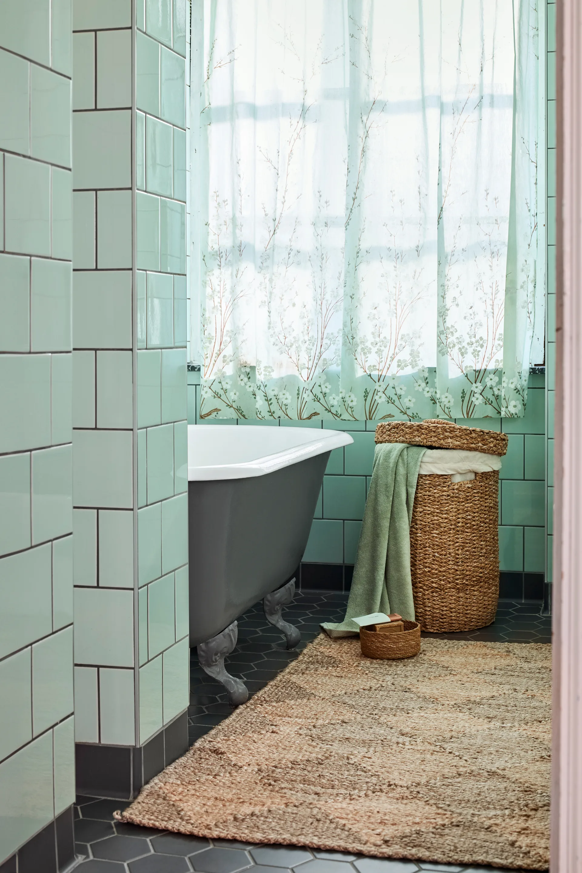 Esther wäschekörbe mit Deckel 2 Stück, Seegras Dixie