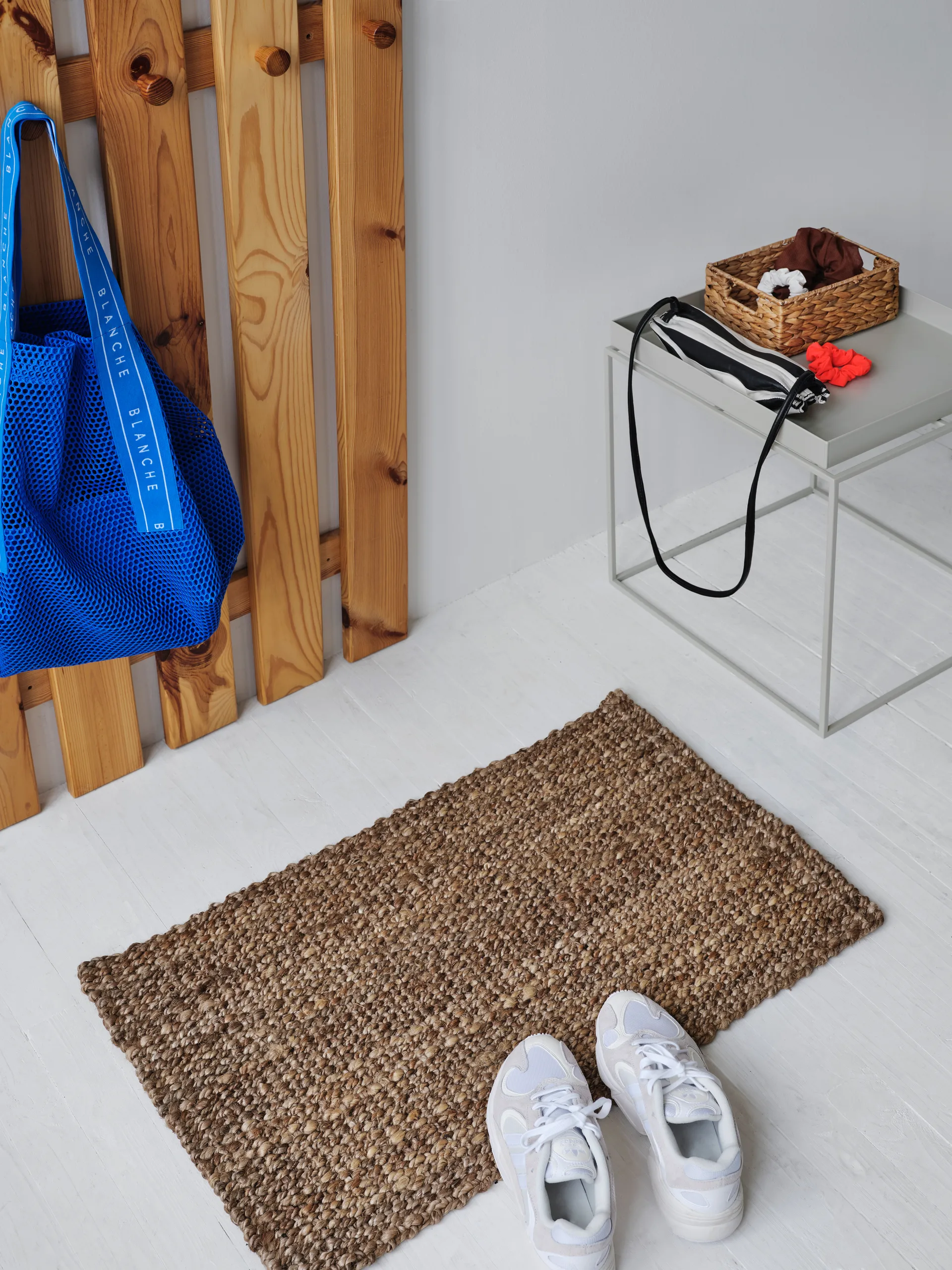 Freja Fußabstreifer 50 x 80cm, Naturgrau Dixie