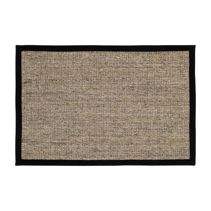 Jenny Sisal Fußabstreifer natur-schwarz - 60x90 cm - Dixie