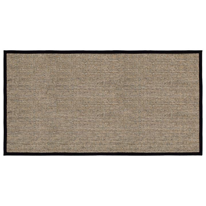 Jenny Sisal Fußabstreifer natur-schwarz - 80x150 cm - Dixie