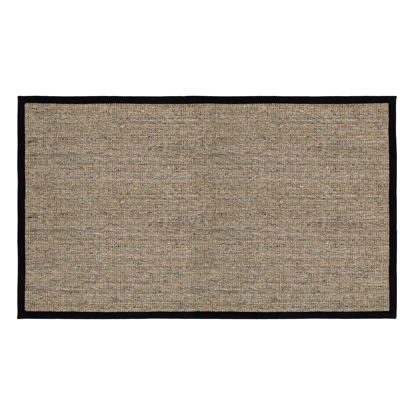 Jenny Sisal Fußmatte, Natur-schwarz, 70x120 cm Dixie