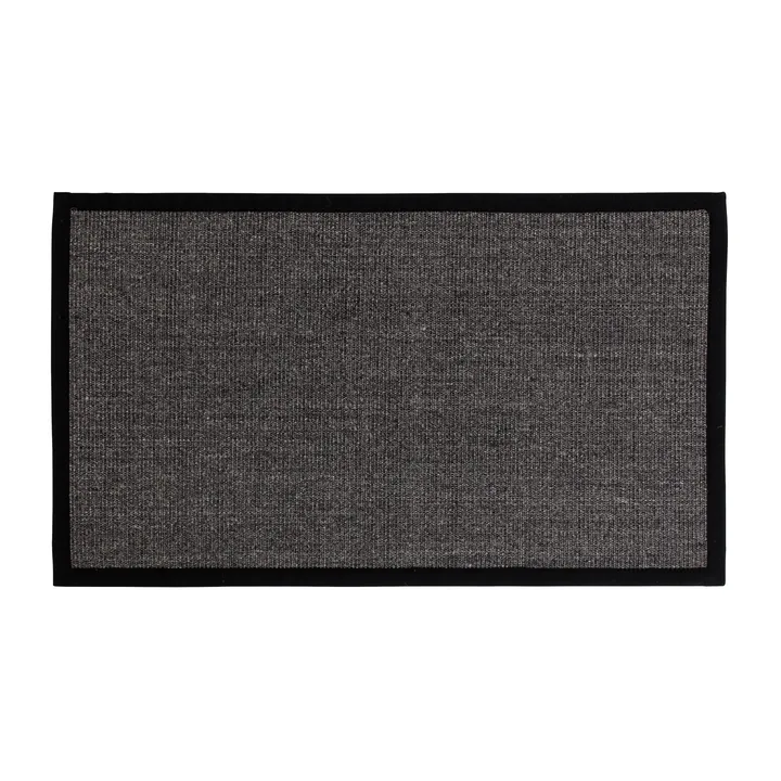 Jenny Sisal Fußmatte - Schwarz, 70x120 cm - Dixie