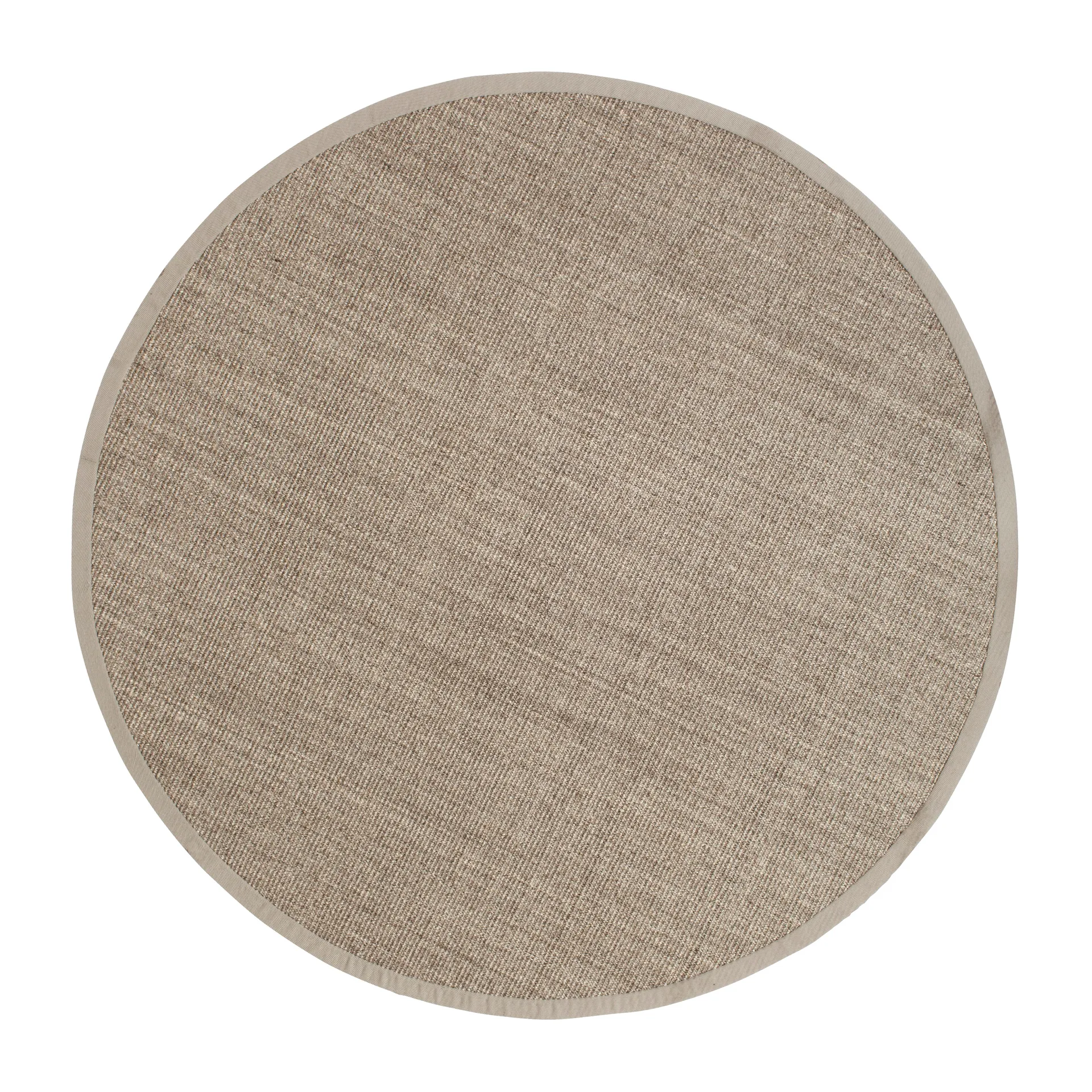Jenny Sisal runder Teppich, Natural grey Ø150cm Dixie