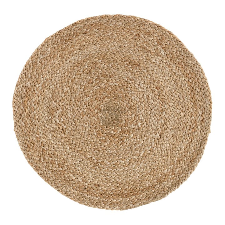 Jute Braided Platzdecke Ø38cm - Natur - Dixie