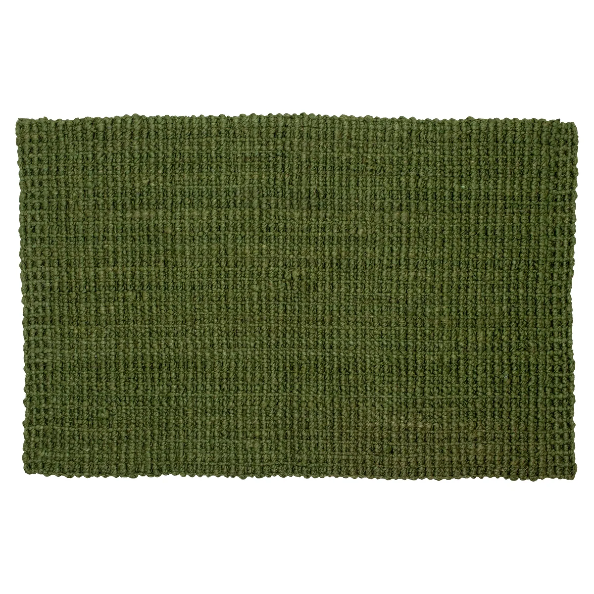 Dixie Jute Fußabstreifer dark green 60 x 90cm