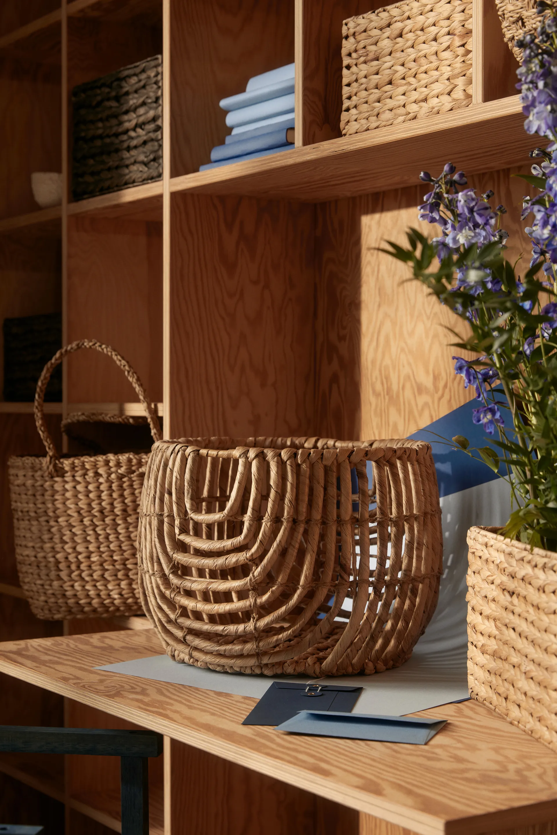 Lily Aufbewahrungskorb small 3-teilig, Natural Dixie