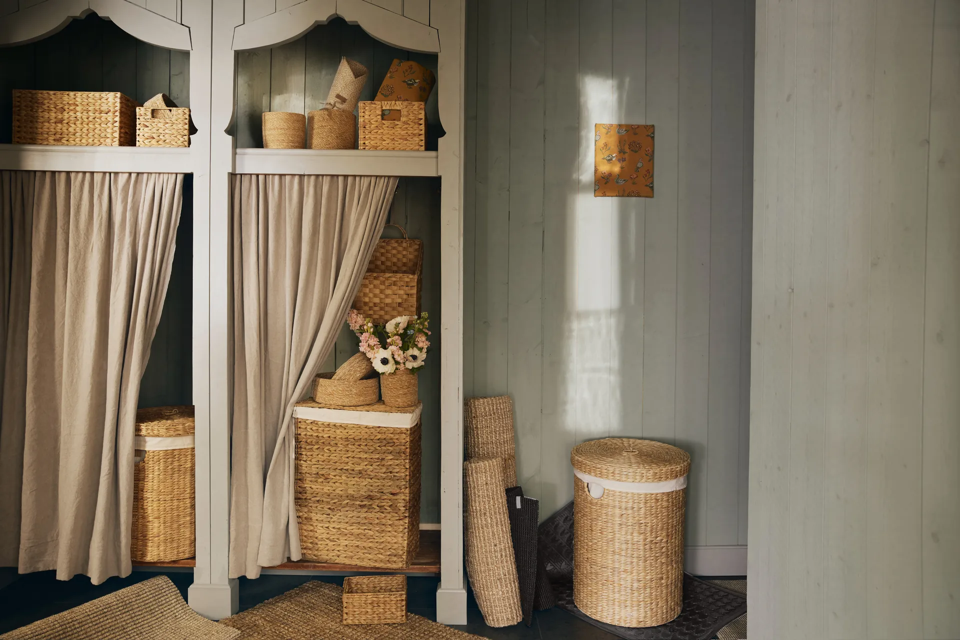 Lily Aufbewahrungskorb small 3-teilig, Natural Dixie