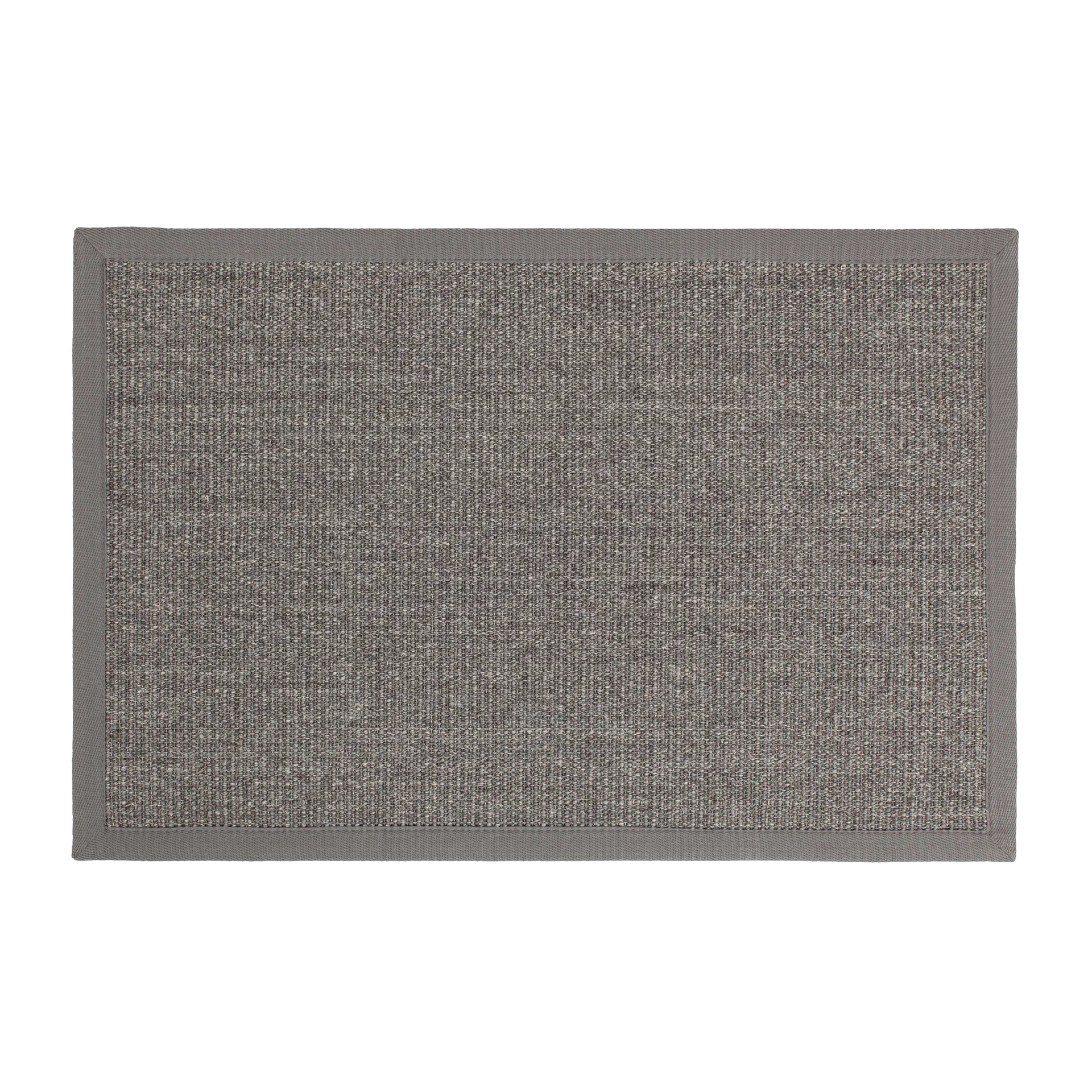 Sisal Fußabstreifer grau, 60 x 90cm Dixie