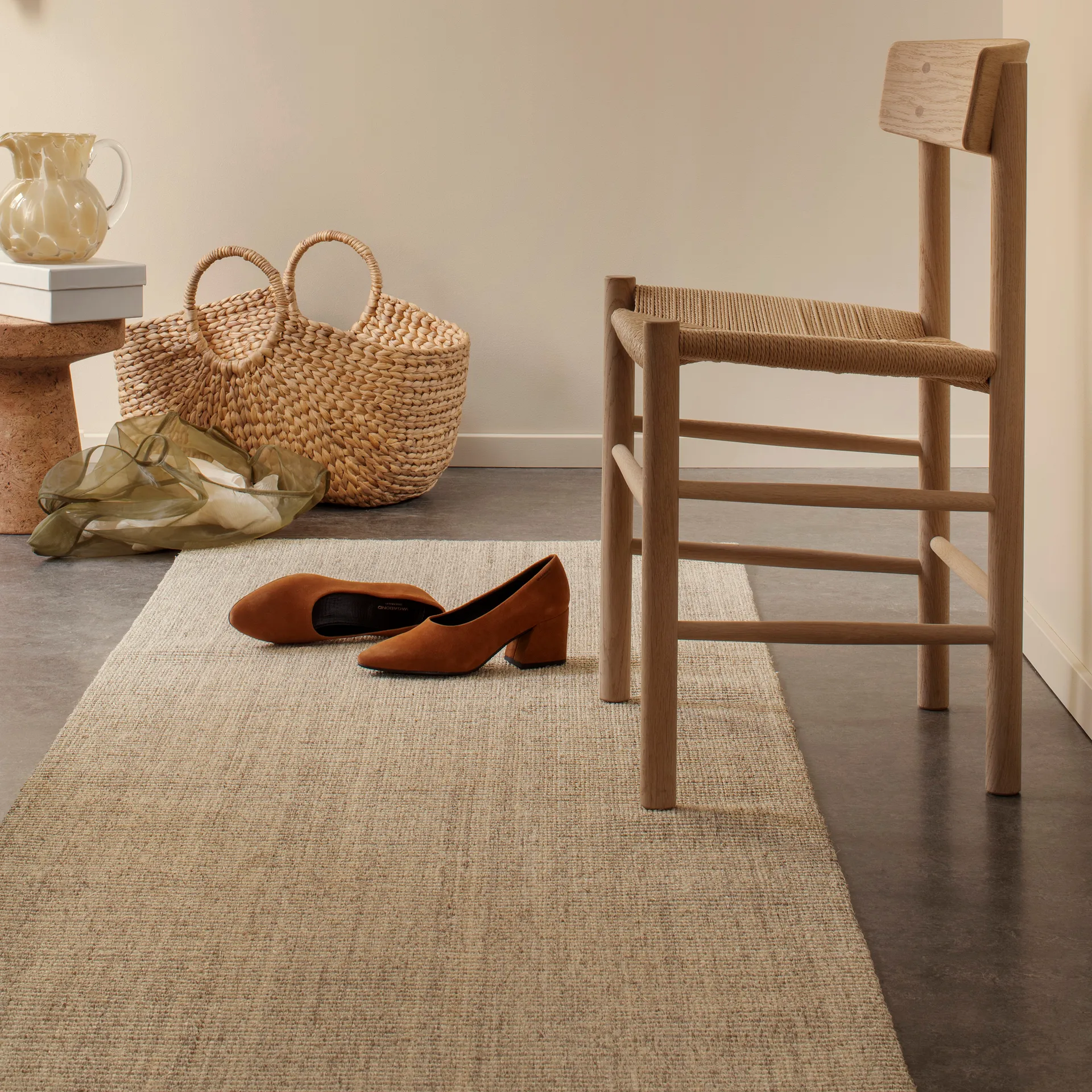 Sisal Teppich marble, 80 x 250cm Dixie