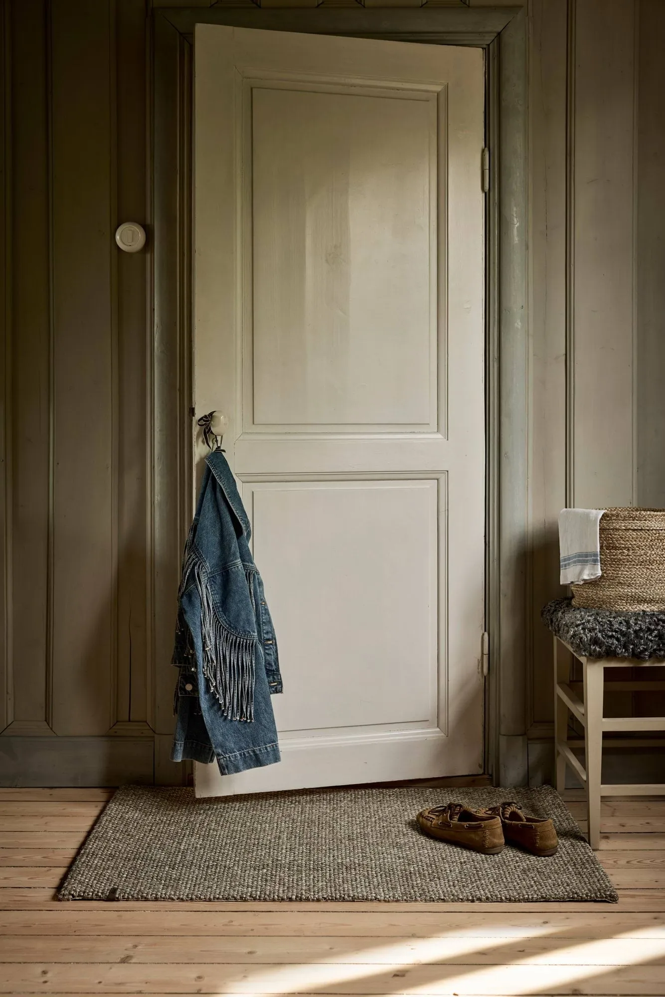 Wilma Fußmatte, Natural grey, 70x120 cm Dixie