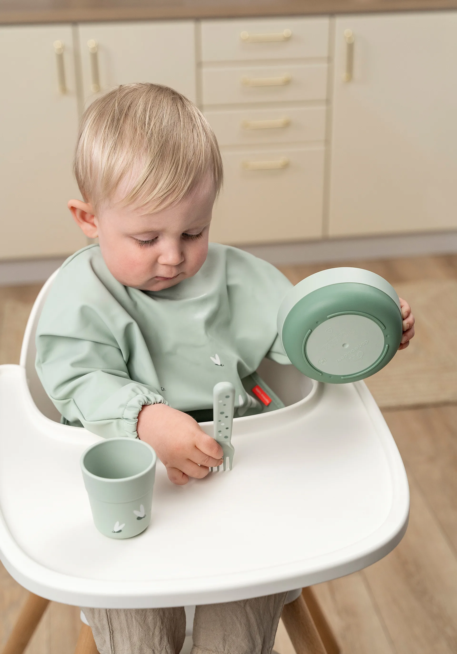 Croco Foodie Schale Ø12 cm, Green Done by deer