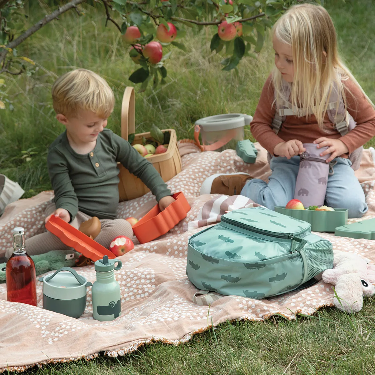 Croco Kiddish Brotdose, Papaya Done by deer