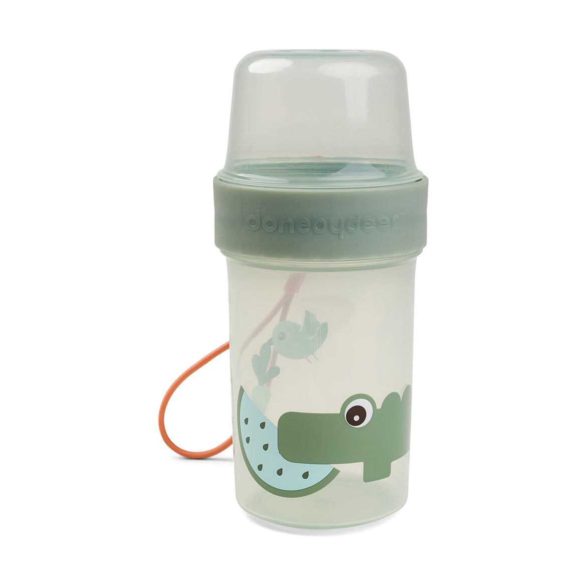 Done by deer Croco To go 2-way Becher L Green
