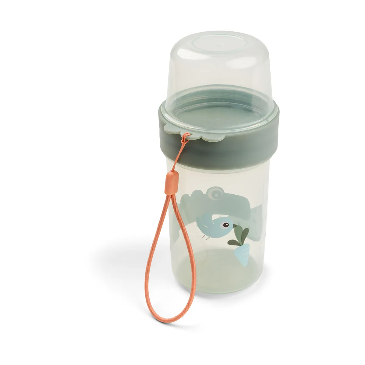 Croco To go 2-way Becher L, Green Done by deer