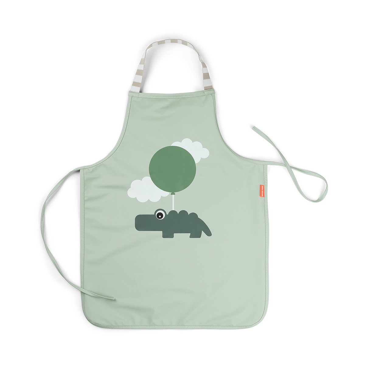 Done by deer Happy Clouds Schürze für Kinder Green