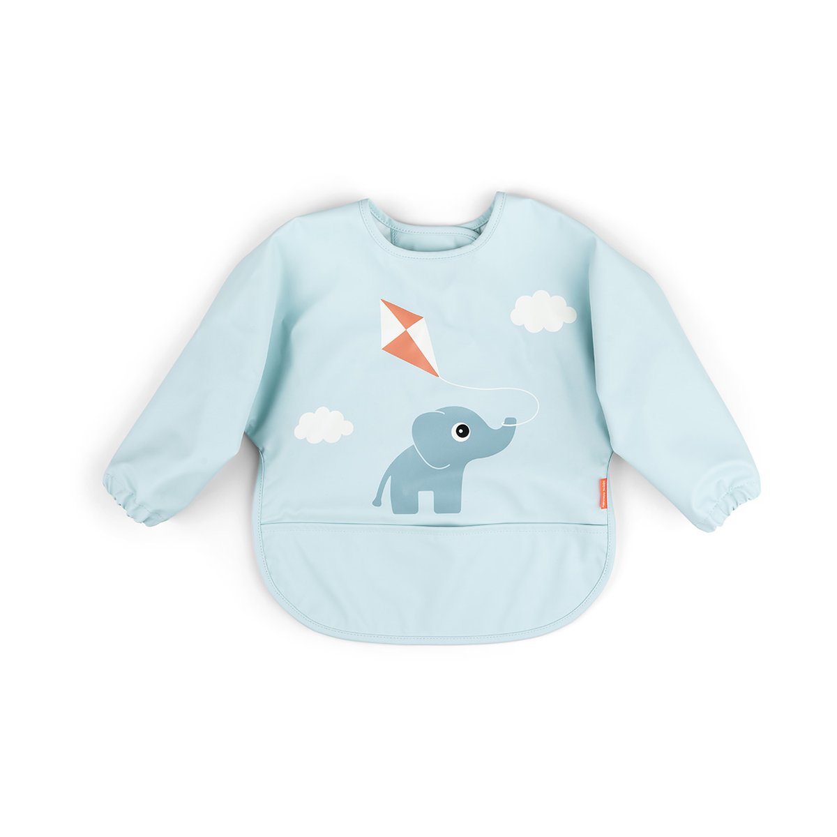 Done by deer Playground Lätzchen mit Ärmeln Blue