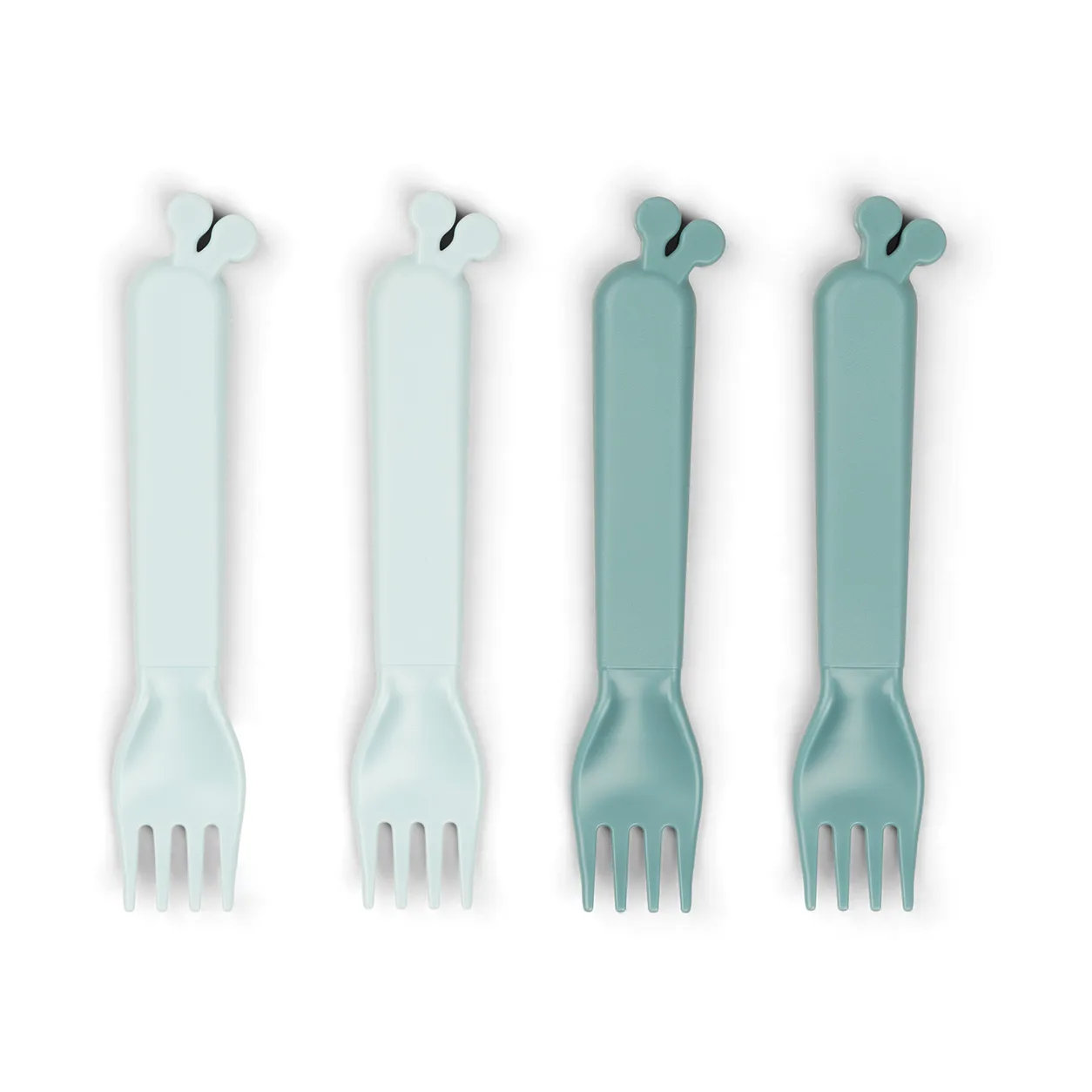 Raffi Kiddish Gabel 4er-Pack, Blue Done by deer