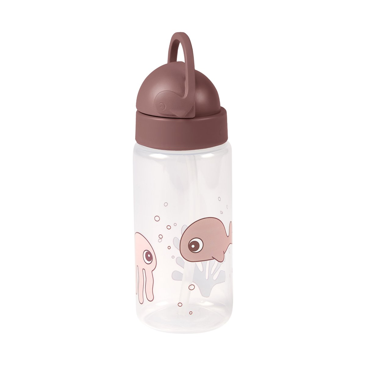 Done by deer Sea friends Flasche mit Strohhalm Powder