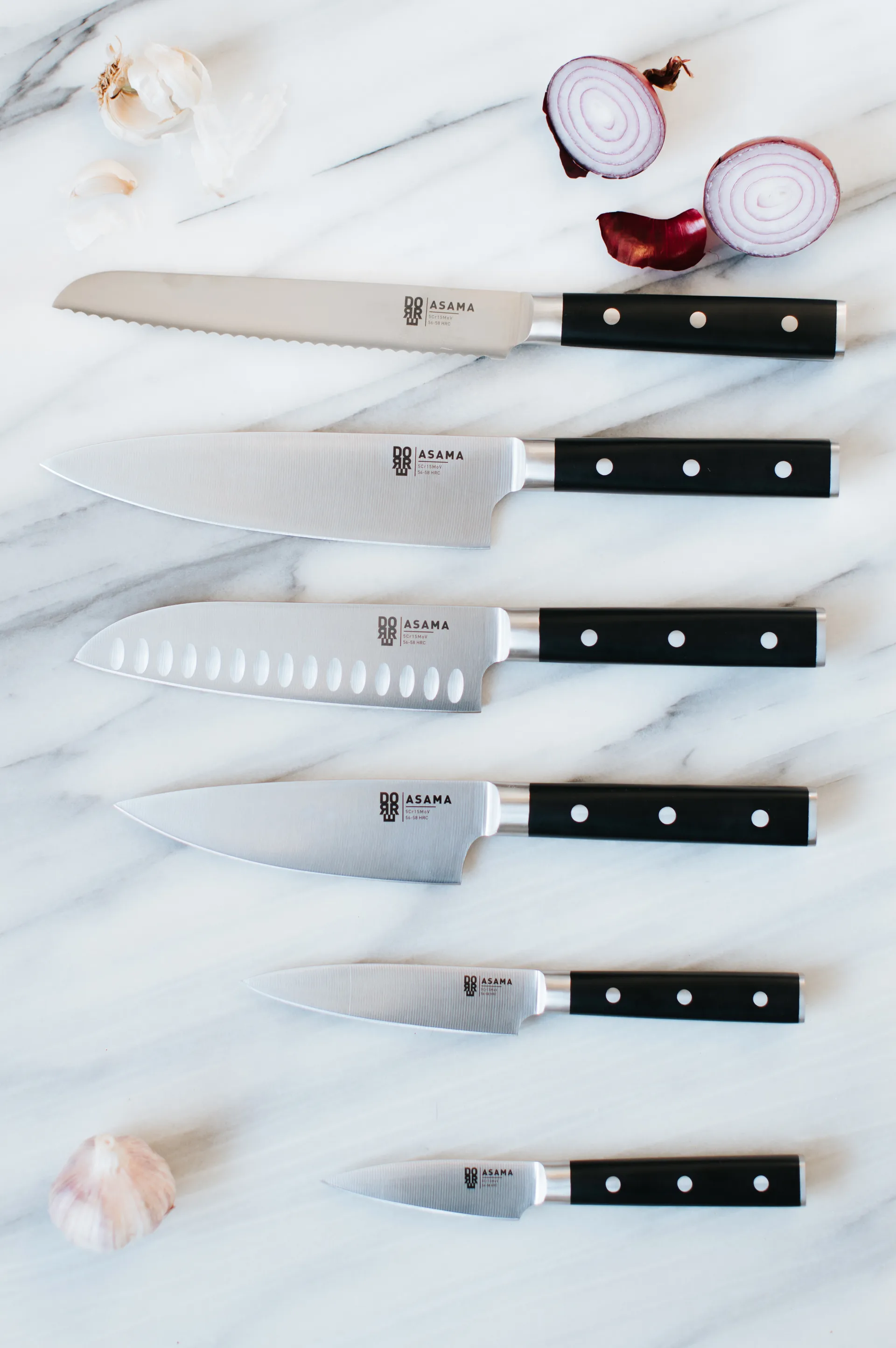 Asama Universalmesser 13 cm, Edelstahl Dorre