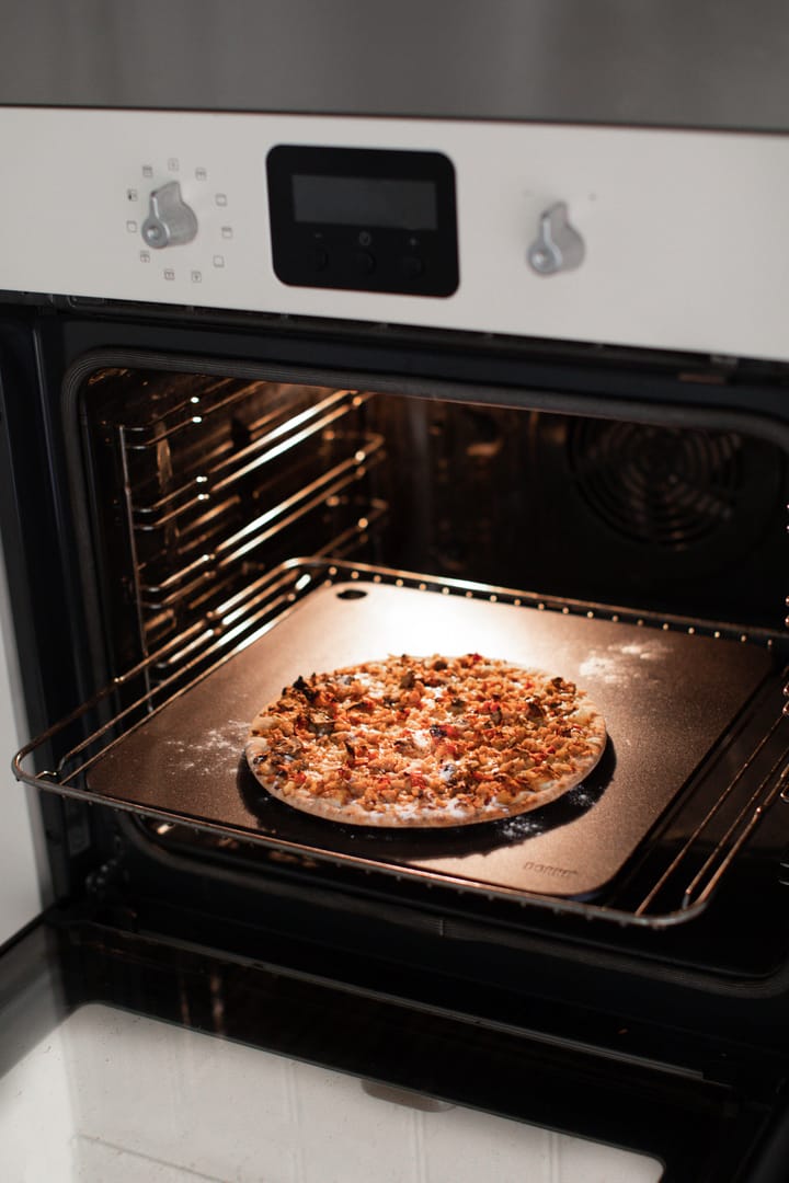 BBQ Pizza- & Backunterlage aus Stahl 36 x 36cm - Stahl - Dorre