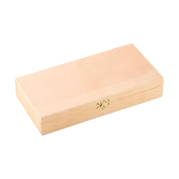BBQ Steakmesser - Edelstahl, 6-teilig, Akazien-Holzbox, 22,5×2 cm - Dorre