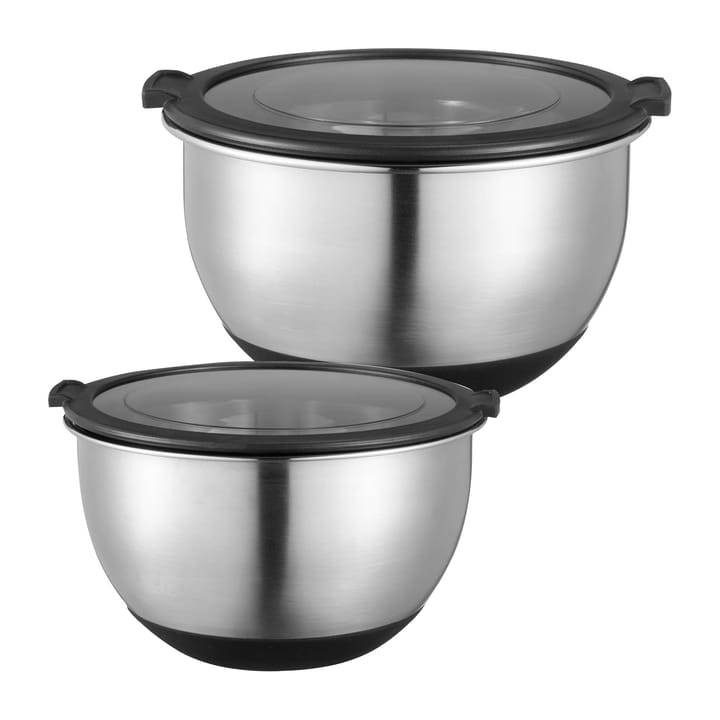 Belle Schüssel 2er Pack - Edelstahl - Dorre