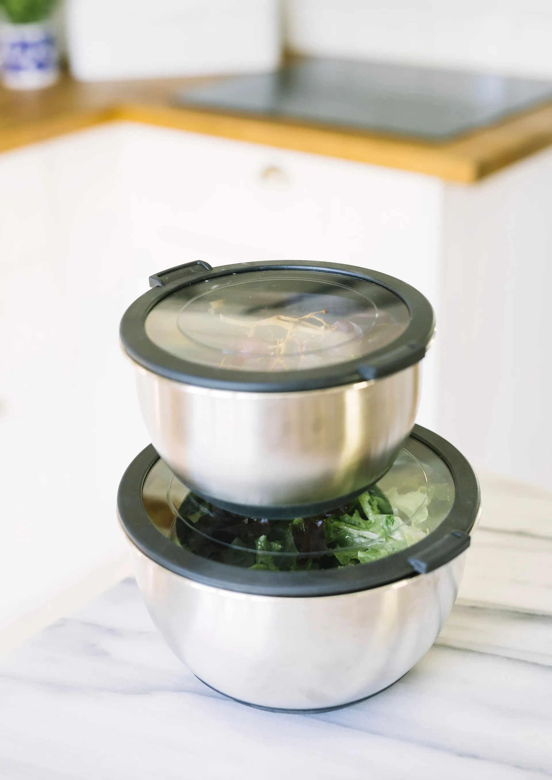 Belle Schüssel 2er Pack, Edelstahl Dorre