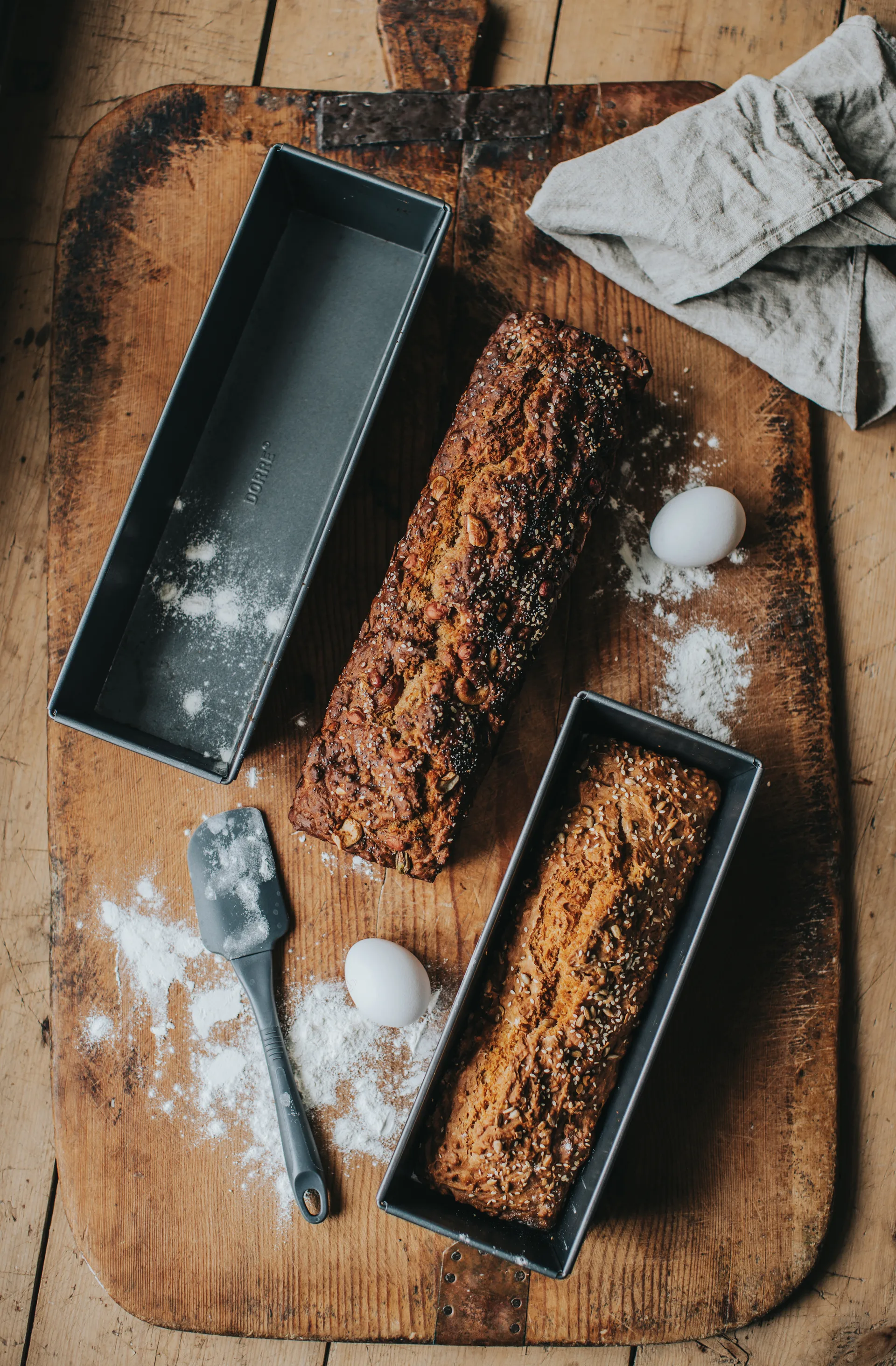 Brody Brotbackform Kohlenstoffstahl, 31×11,4×7 cm Dorre