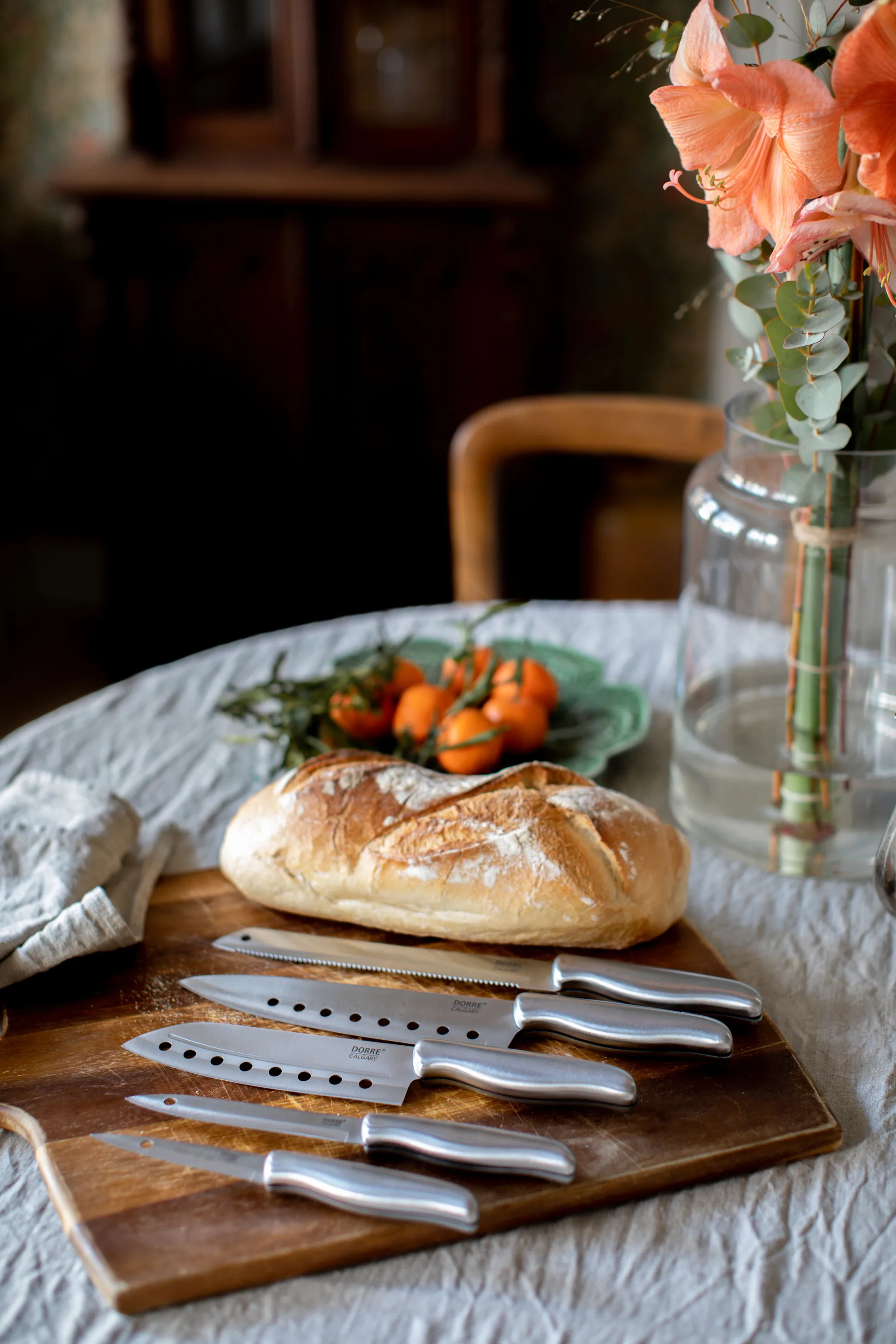 Calgary Messerset 5-teilig, Edelstahl Dorre