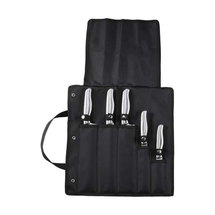 Calgary Messertasche - Edelstahl, 6 Teile - Dorre