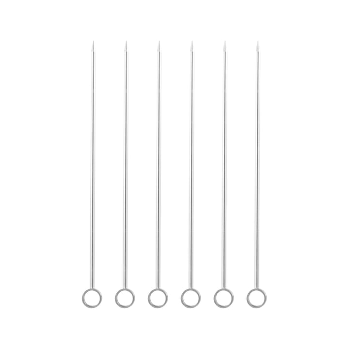 Carita Cocktail-Sticks 6er Pack - Edelstahl - Dorre