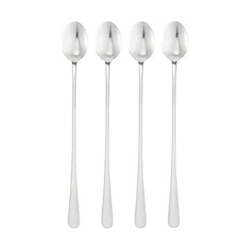 Classic Kaffeelöffel - Edelstahl, lang, 4er-Pack, 22 cm - Dorre