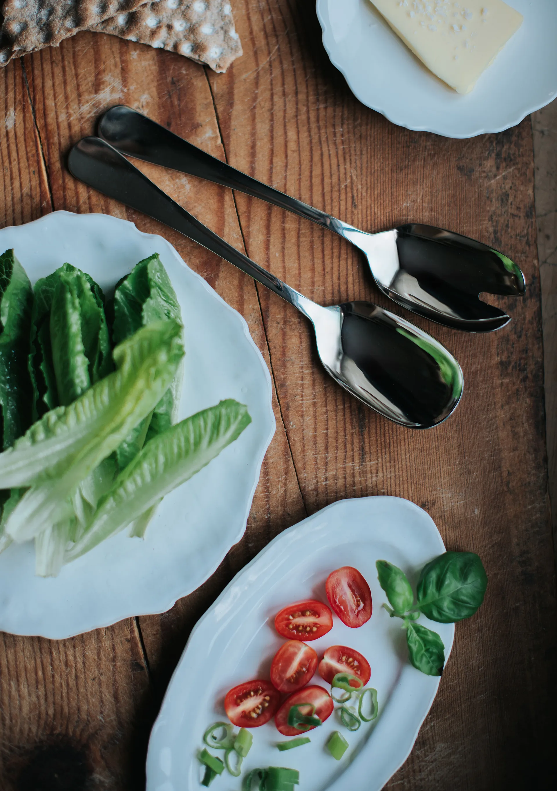 Classic Salat- & Servierbesteck, Edelstahl, 2-teilig Dorre