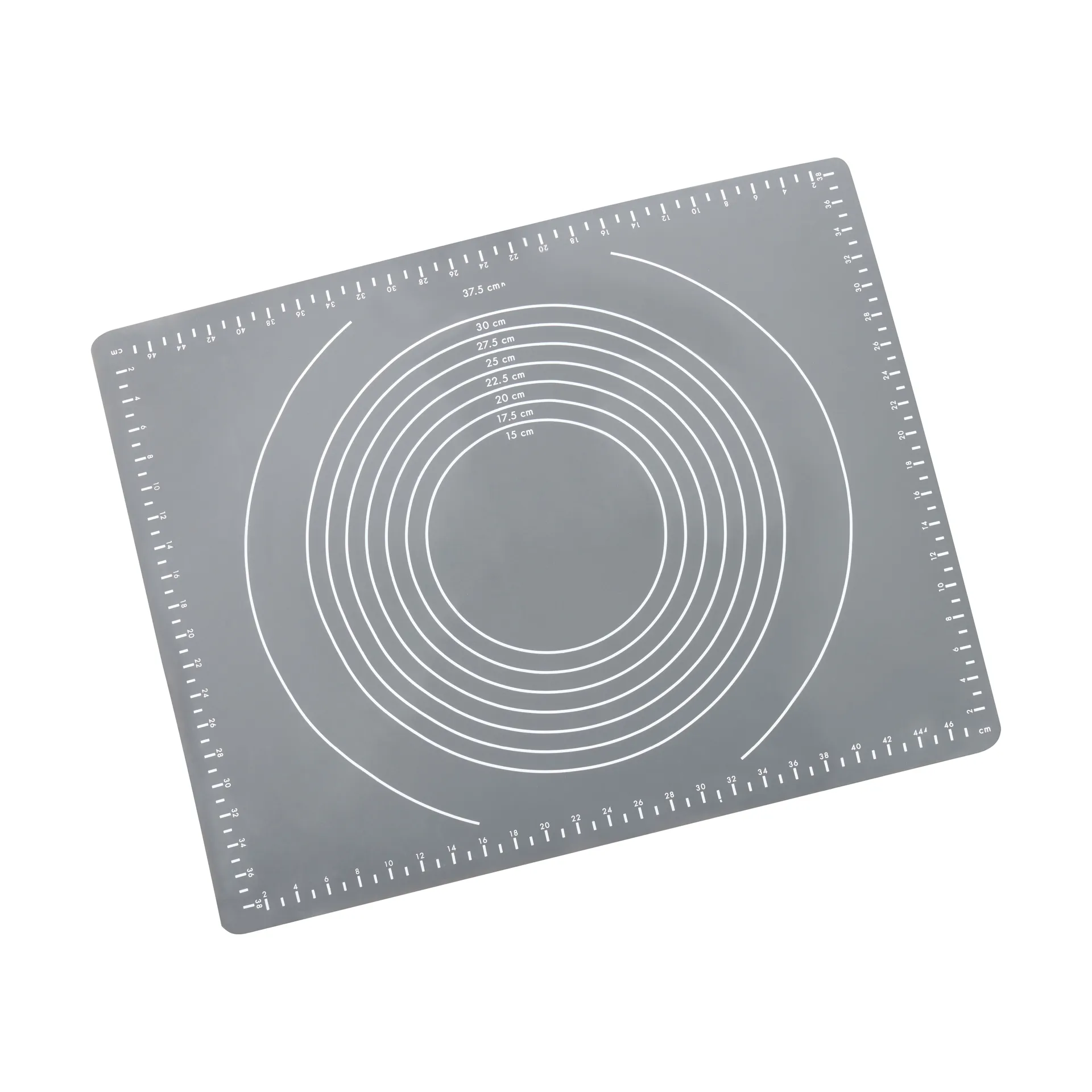 Cookie Backmatte 50 cm, Graues Silikon Dorre