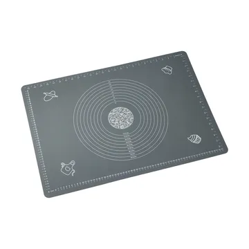 Cookie Backmatte - Grau, XL, Silikon, 50×70 cm - Dorre