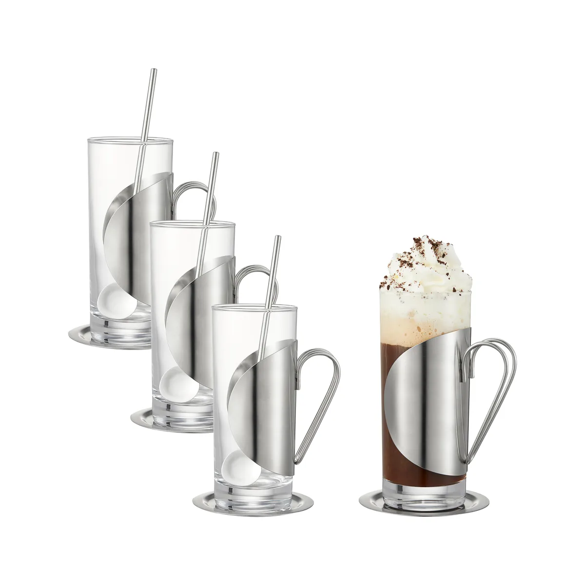 Dorre Darry irish coffee Set Glas-Edelstahl