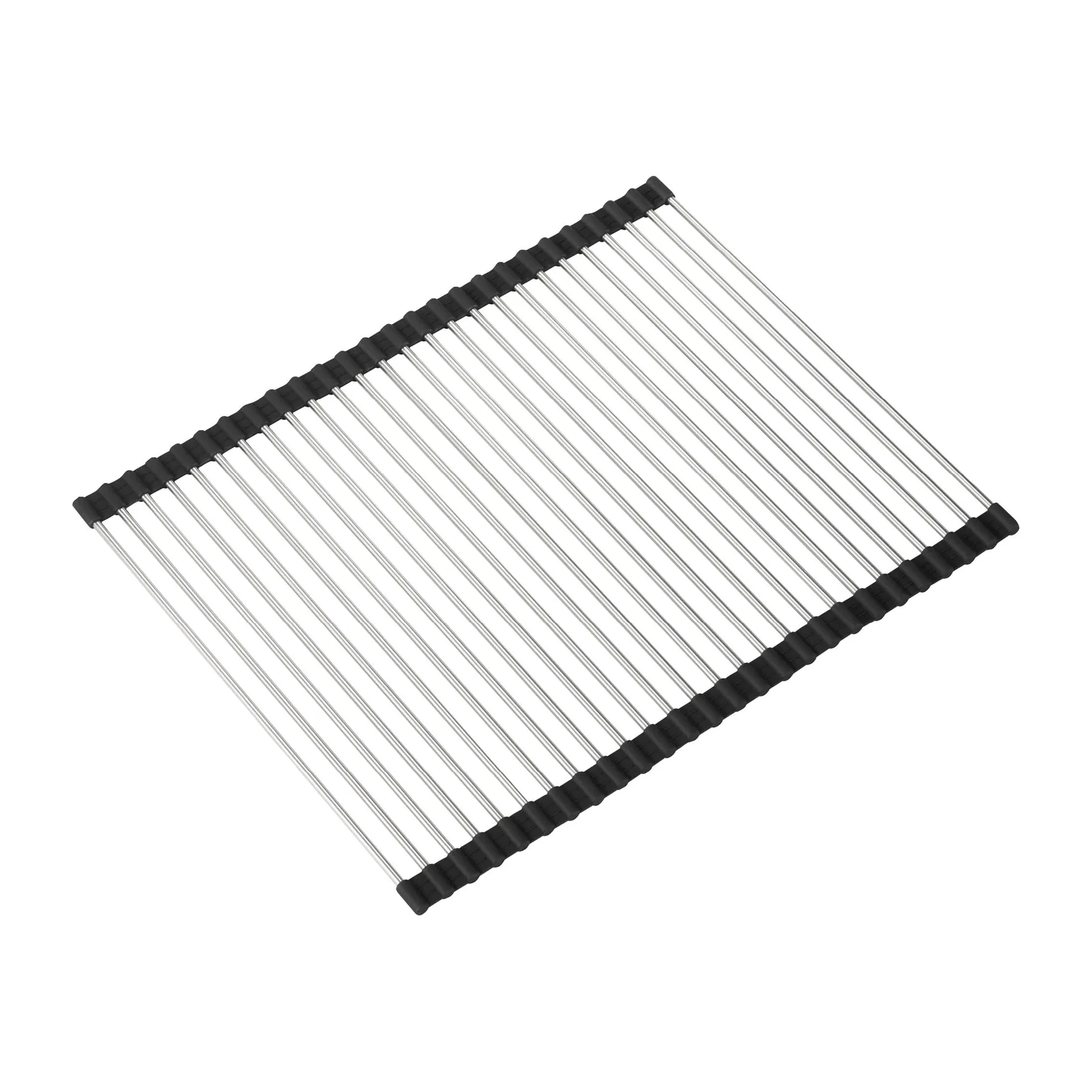 Dina Geschirrkorb auf Rollen Edelstahl, 37 x 46cm Dorre