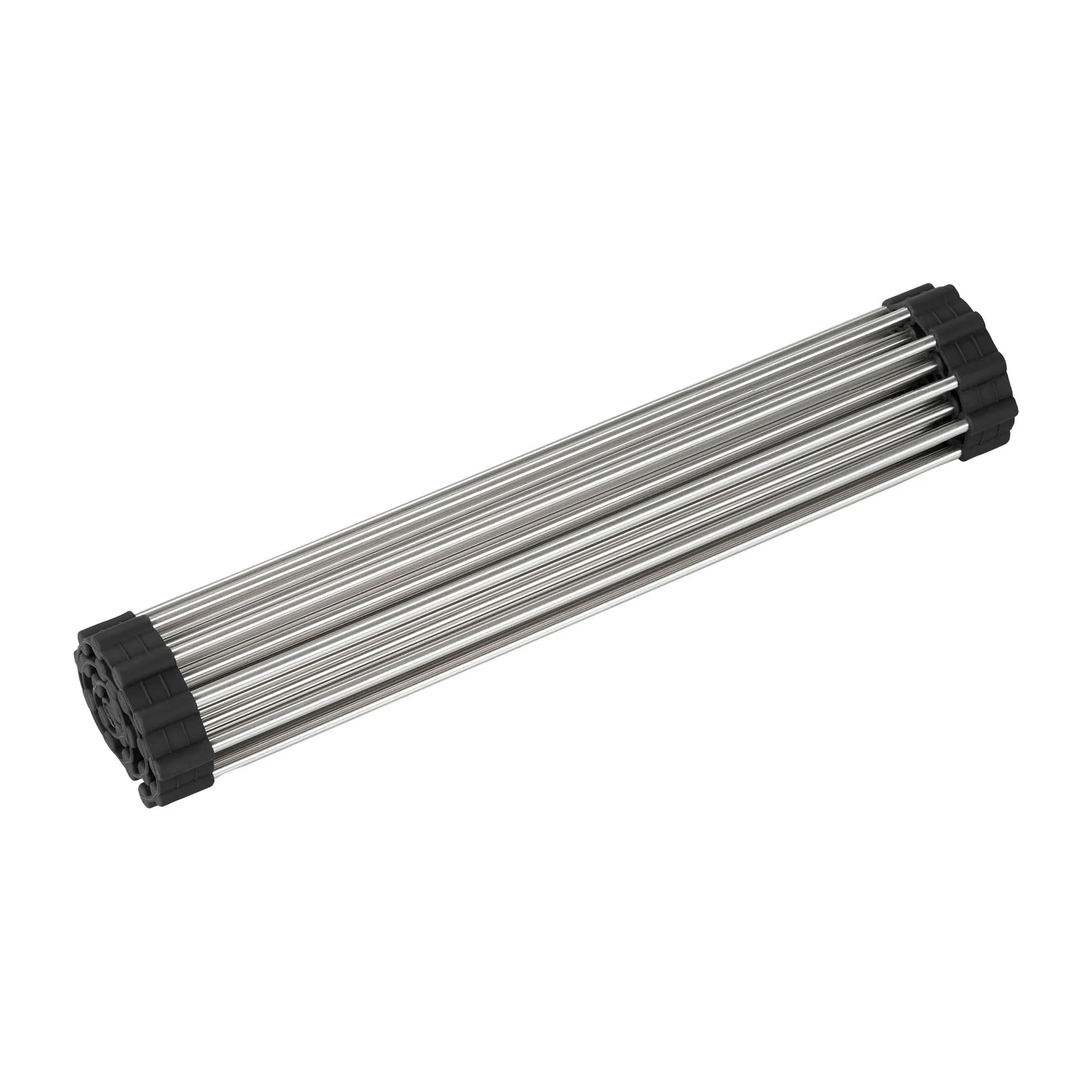 Dina Geschirrkorb auf Rollen Edelstahl, 37 x 46cm Dorre