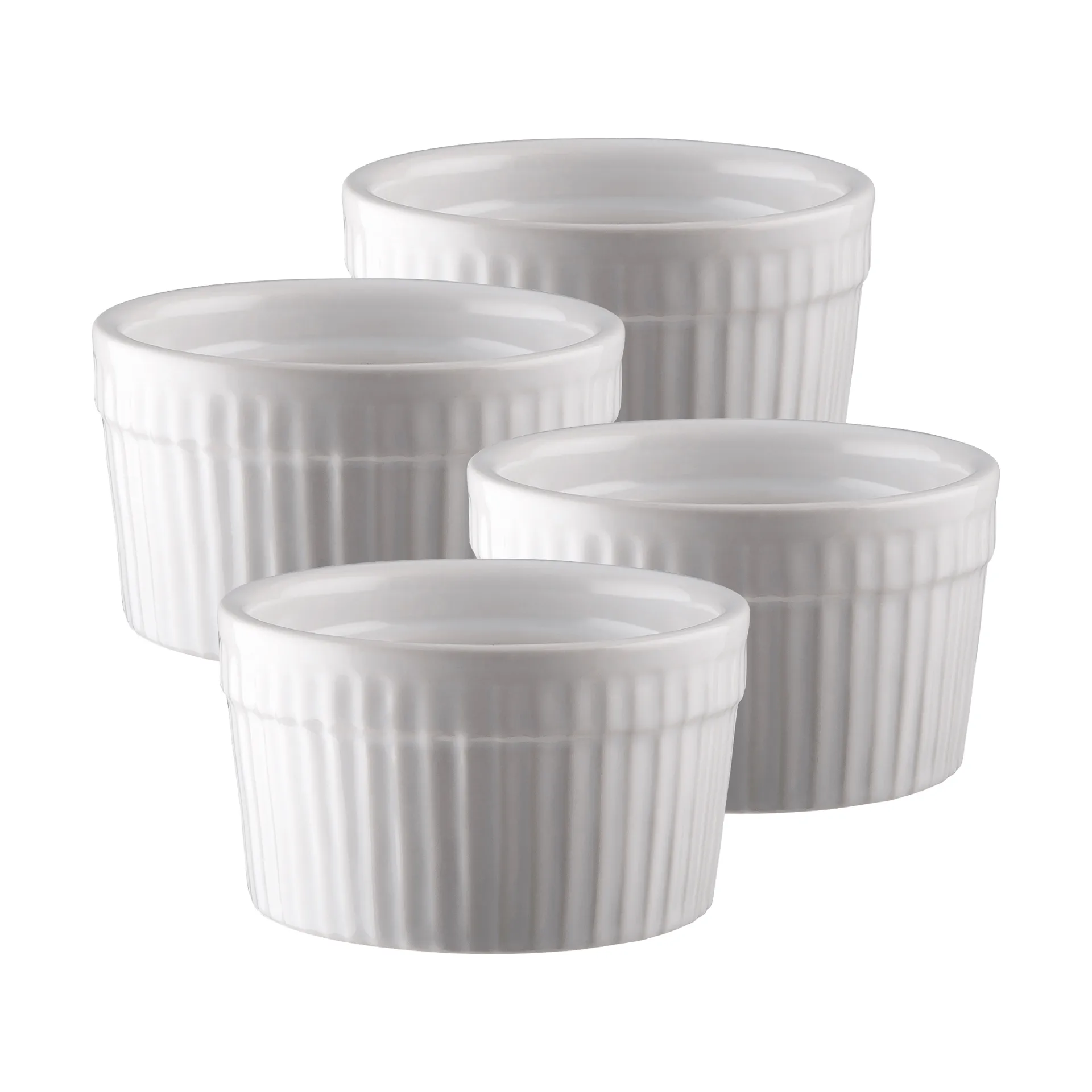 Feuer-Brulee-Set, Keramik, 5-teilig Dorre