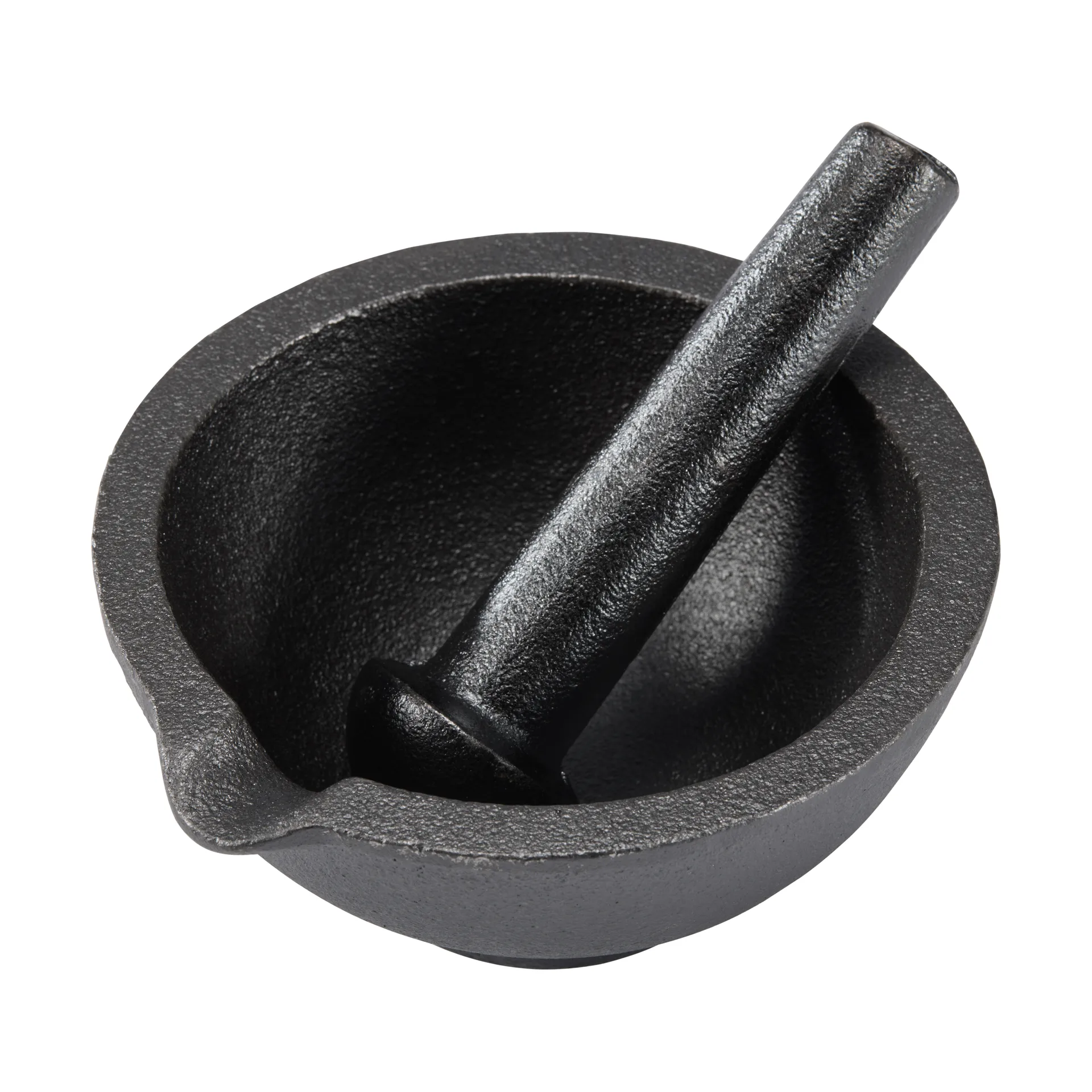 Gilly Gusseisen-Mörser, Schwarz, 13×13×6,3 cm Dorre