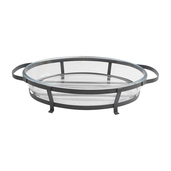 Grace Auflaufform Glas mit Ständer, 3 l Dorre