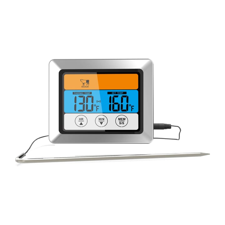 Grad Steakthermometer digital mit Kabel - Silver - Dorre