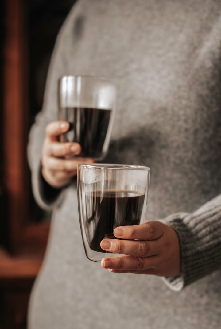 Kaia Kaffeetasse 28cl 2er Pack - Glas - Dorre
