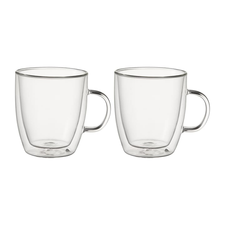 Kirk Kaffeetasse doppelwandig 24cl 2er Pack - Glas - Dorre