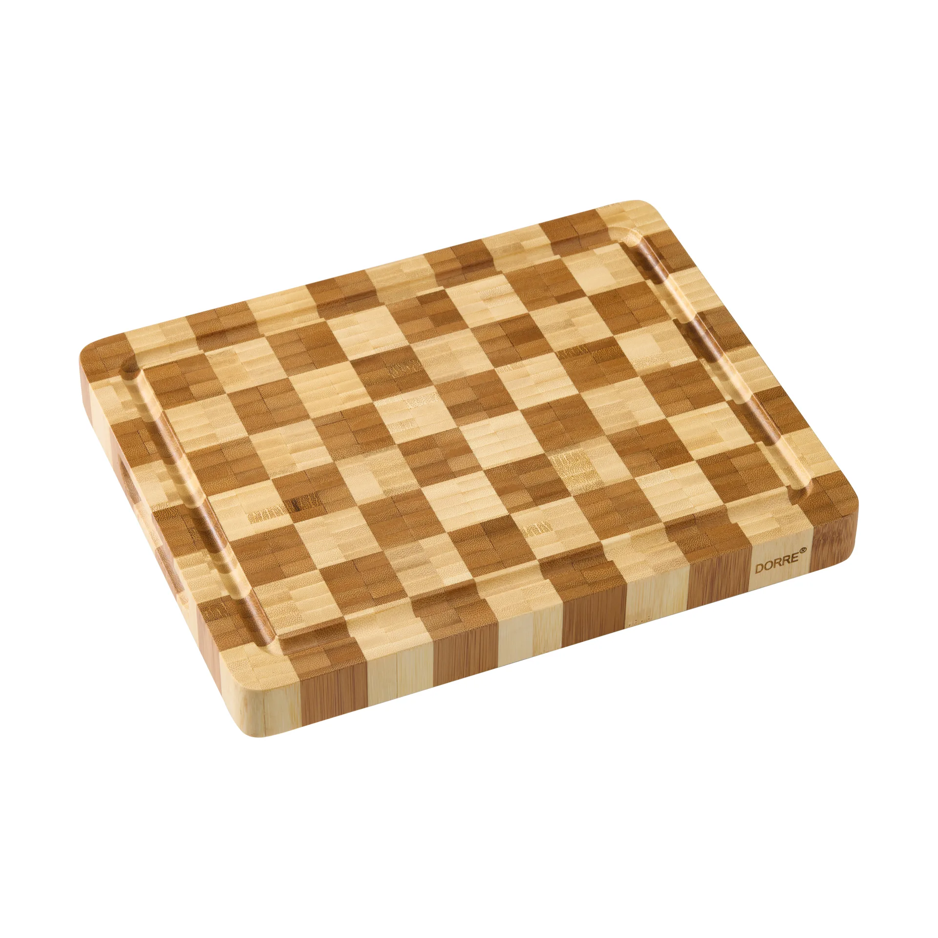 Kombo Schneidebrett, Bambus, 30×24×3 cm Dorre