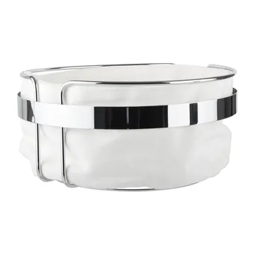 Praktisk Brotkorb Ø22cm - Stoff-Chrom - Dorre