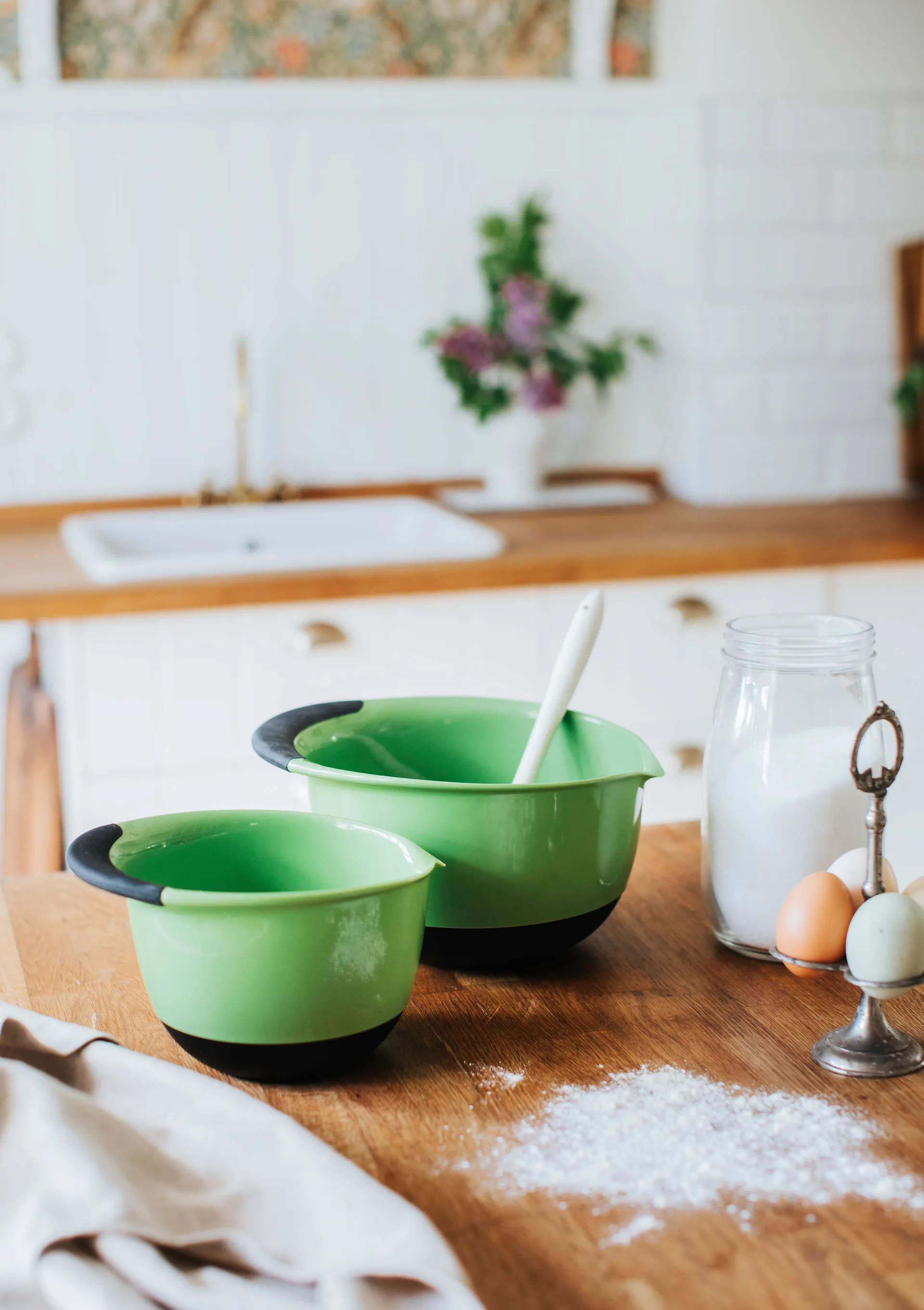 Sachi Schüssel-Set 2-teilig, Grün Dorre