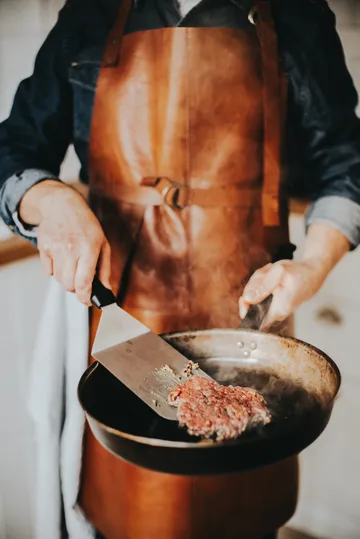 Stine Pfannenwender abgerundete Ecken - 32×10×3,6 cm - Dorre